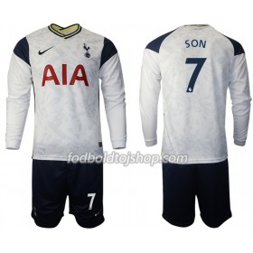 Tottenham Hotspur Son 7 Børn Hjemme Fodboldsæt 2020-21 L/S (+ Korte bukser)